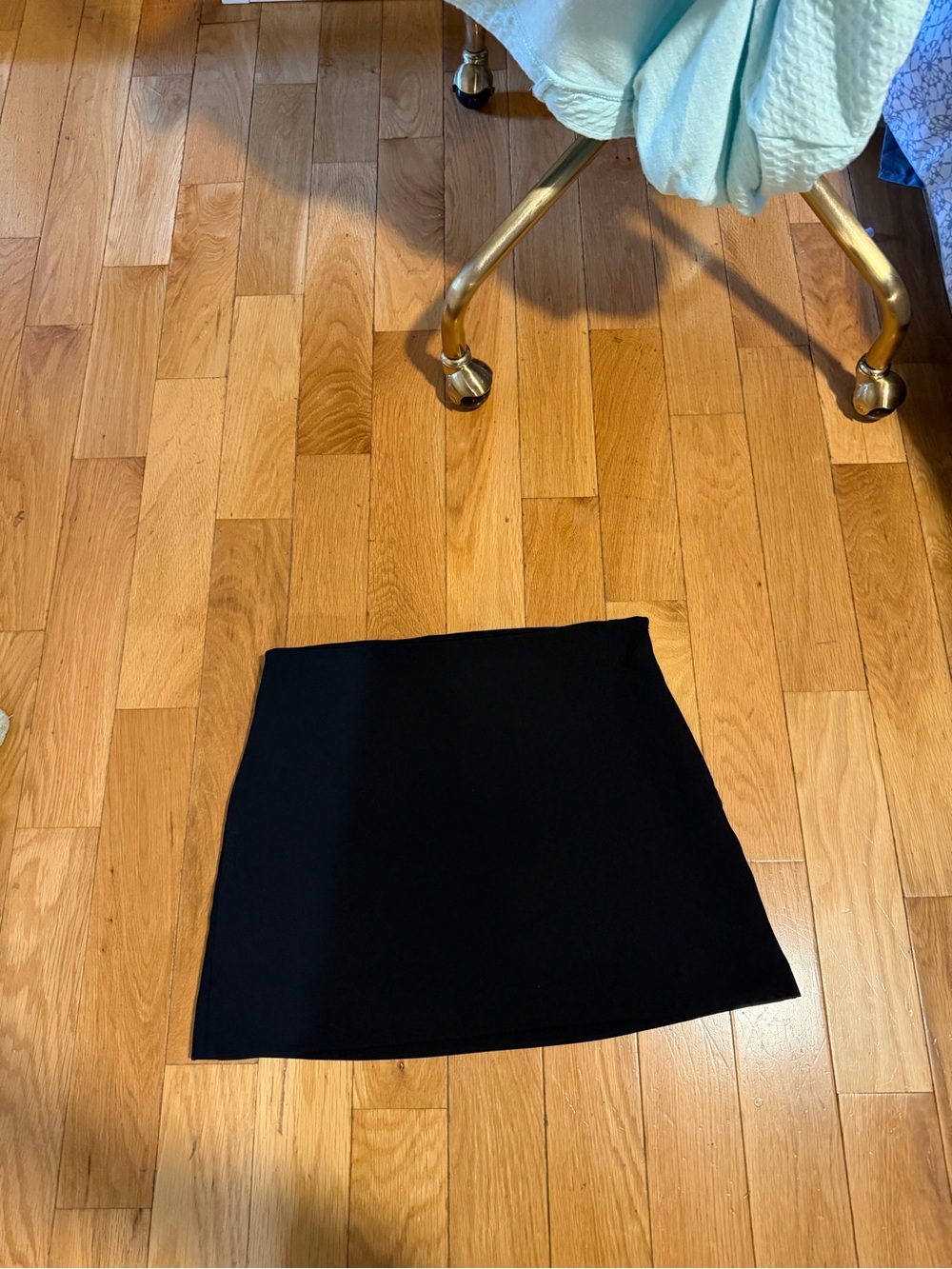 Zara Black Mini Skirt - Simple A-Line